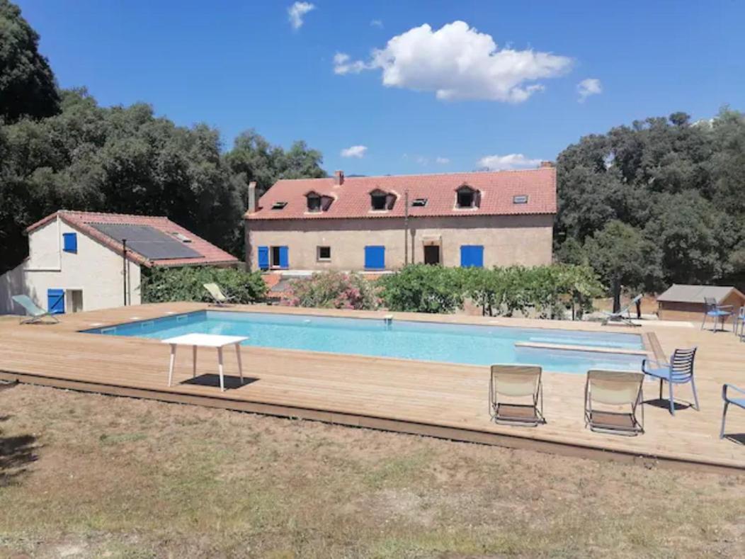 Gites Carbuccia En Corse Avec Piscine Chauffee Екстериор снимка